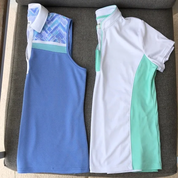 Like new! - IZOD Golf {BUNDLE} Athletic Short Sleeve & Sleeveless Tops - Picture 2 of 13